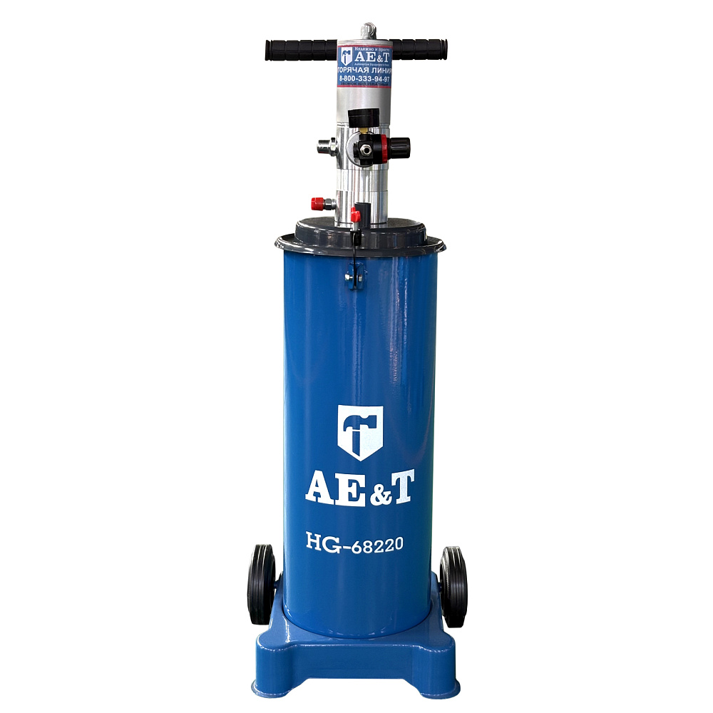 Солидолонагнетатель пневматический 20л HG-68220 AE&T